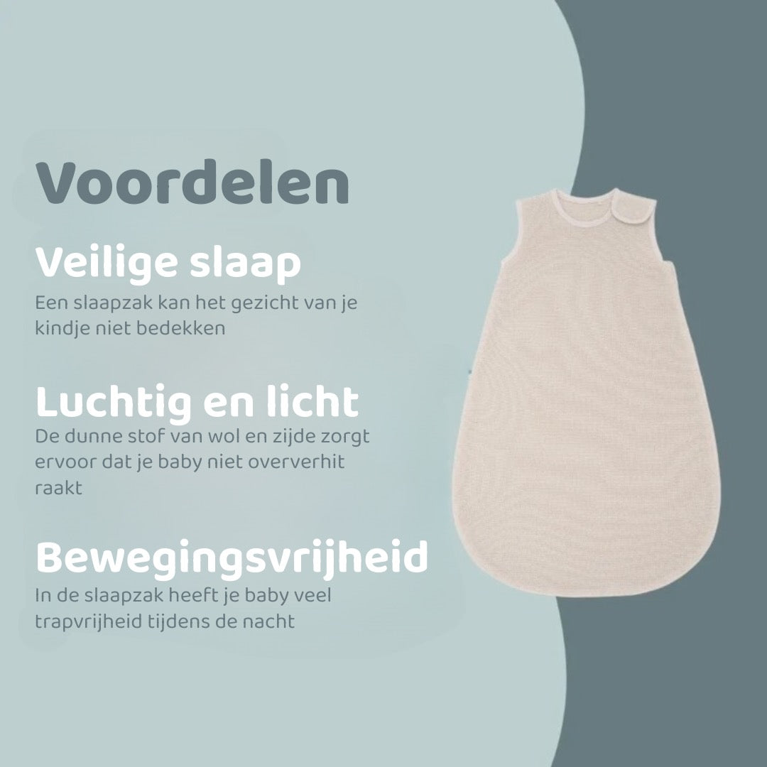 Verkoelende Slaapzak voor Baby’s