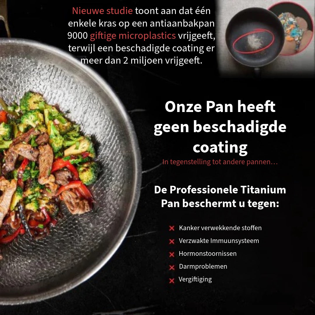 Professionele Titanium Pan