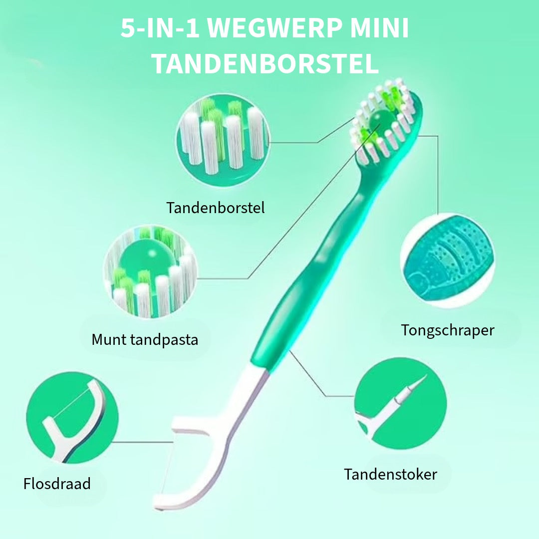 5-In-1 Mini Tandenborstel
