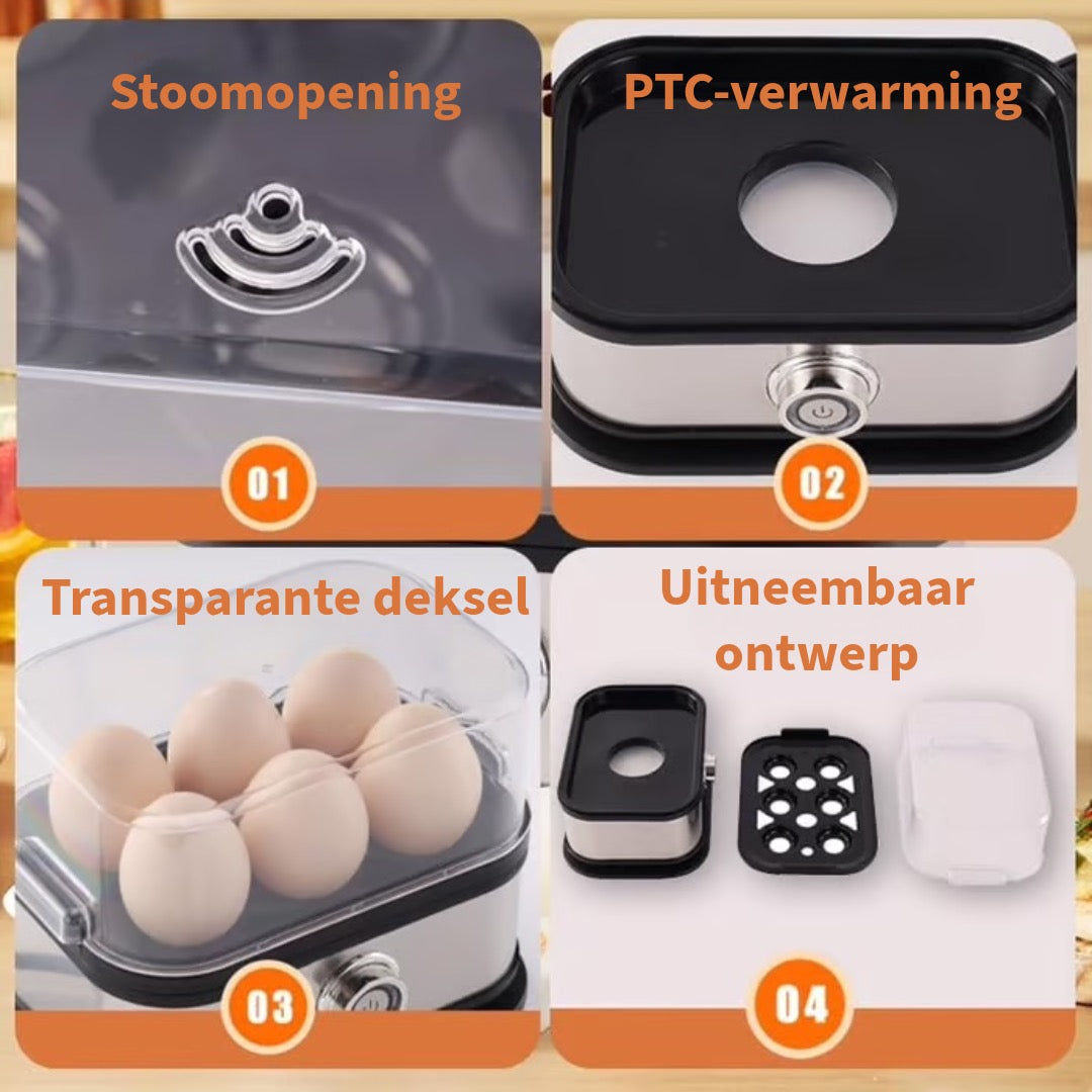 Moeiteloze Elektrische Eierkoker