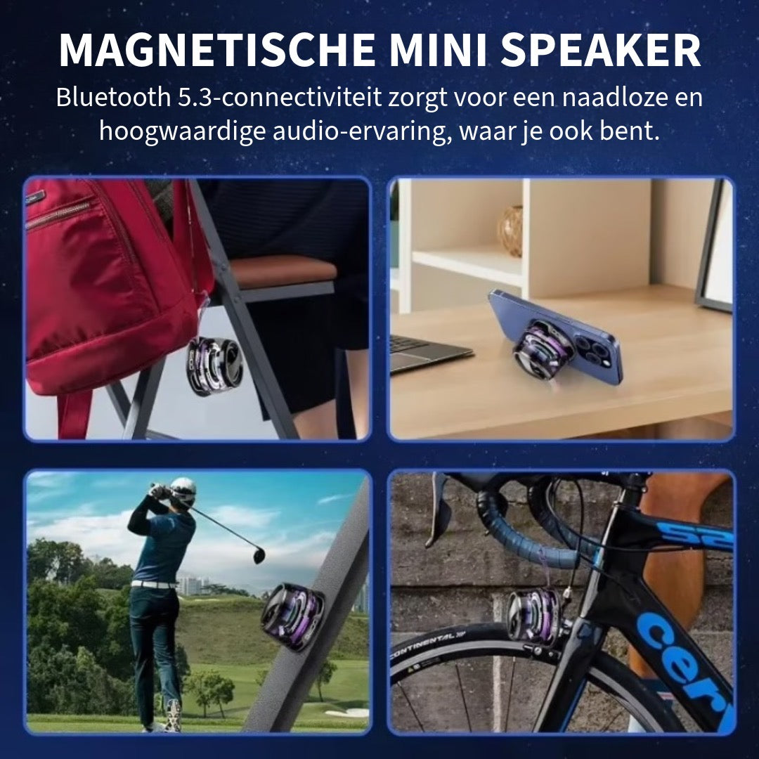 Draadloze Draagbare Magnetische Speaker