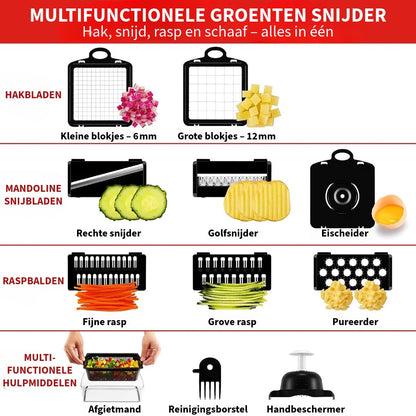 Mulitifunctionele Groenten Snijder