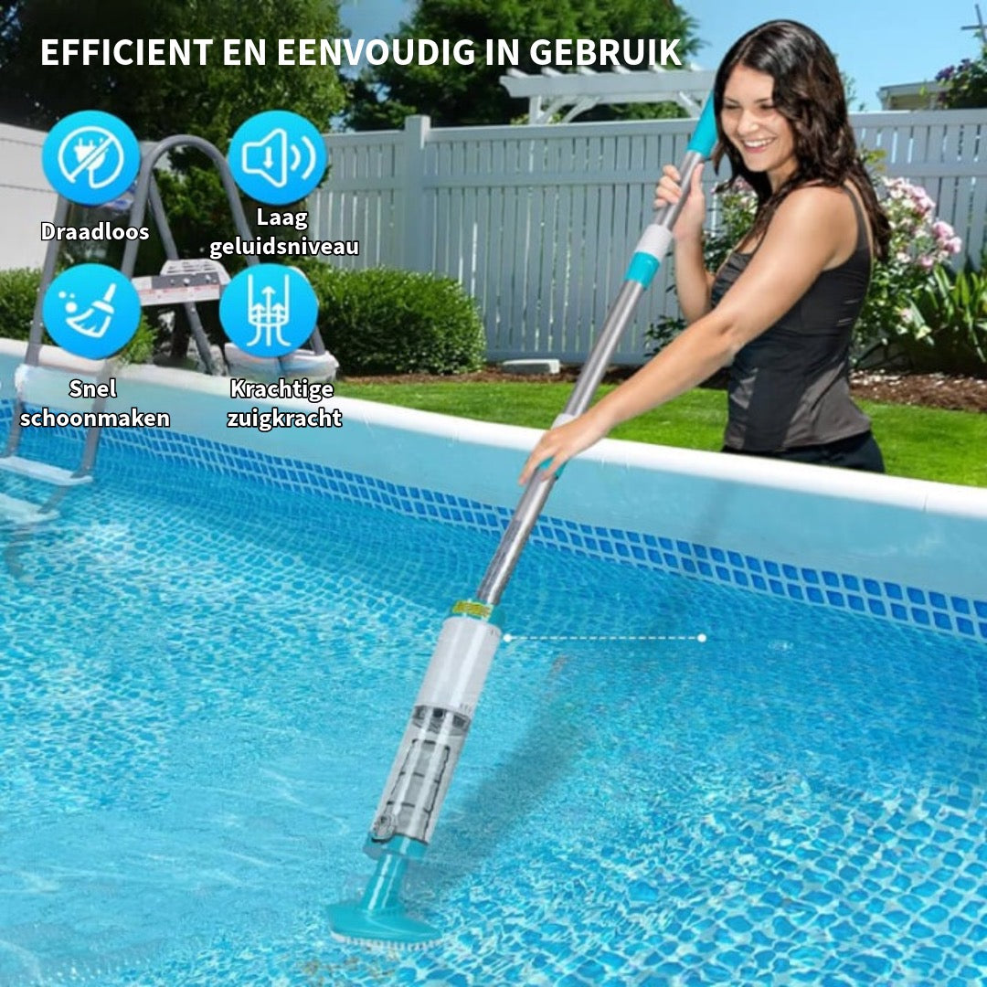 3-in-1 Draadloze Zwembadstofzuiger