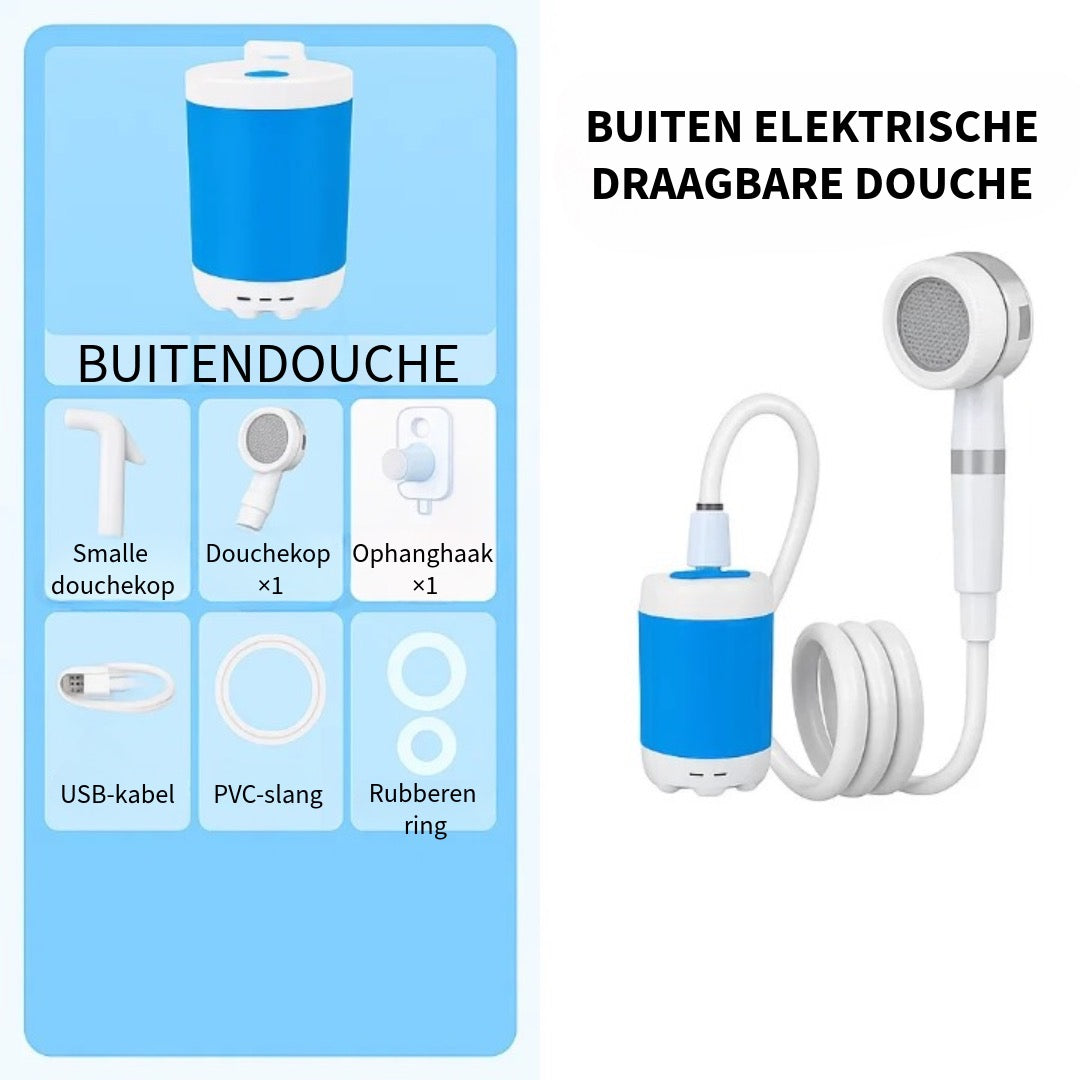 Draagbare Waterpomp met Douchekop