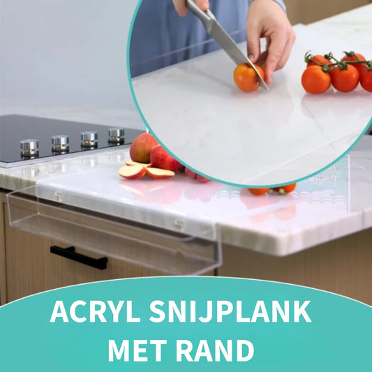 Acryl Snijplank met Rand
