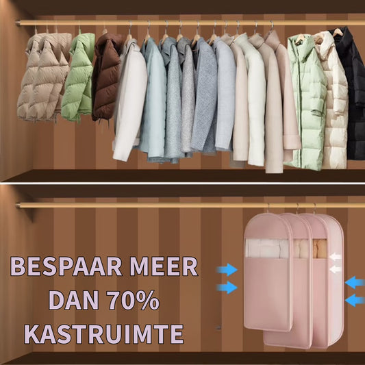 Ruimtebesparende Kledinghoes