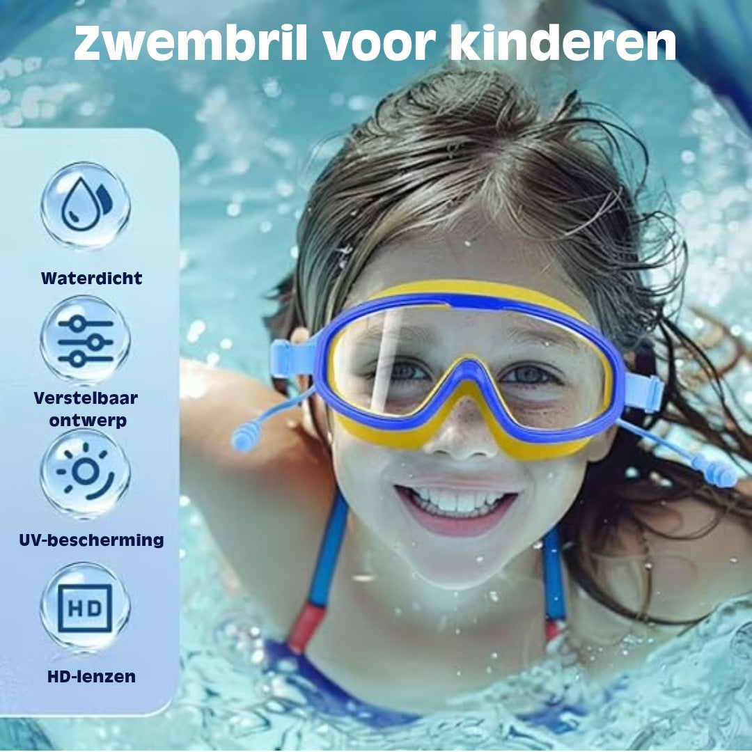 Anti-Aandampende UV Zwembril