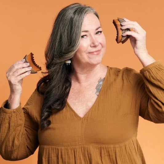 Contourgezichtsborstel