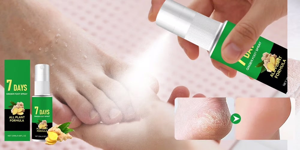 Eeltverwijderende Voetspray