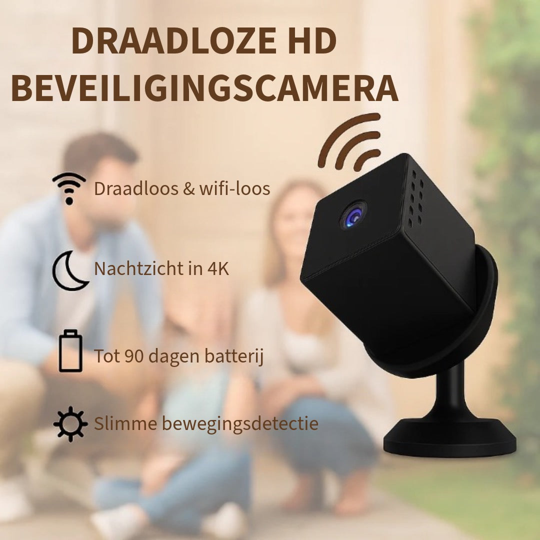 Draadloze HD Beveiligingscamera
