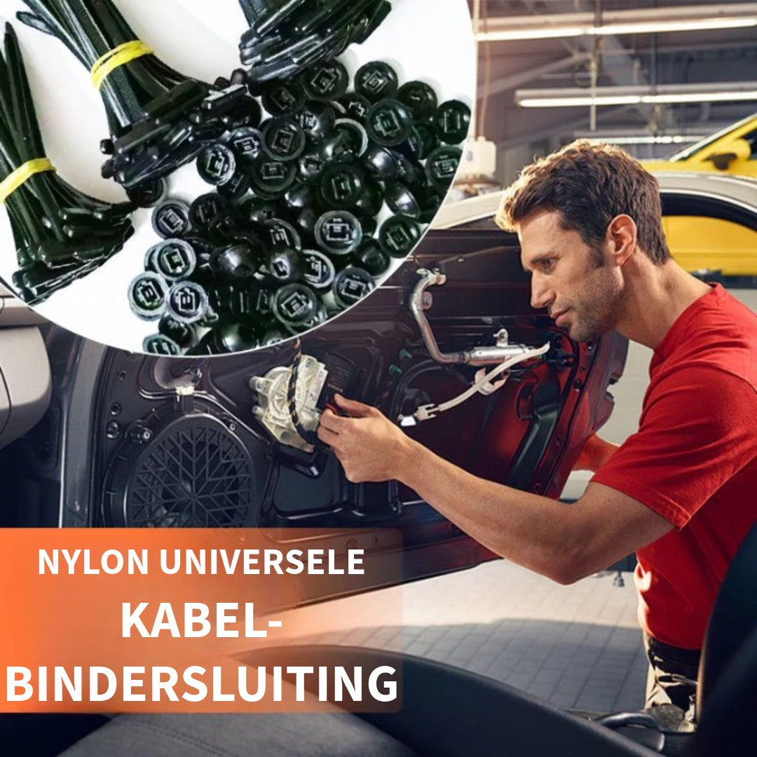 Universele Nylon Kabelbindersluiting