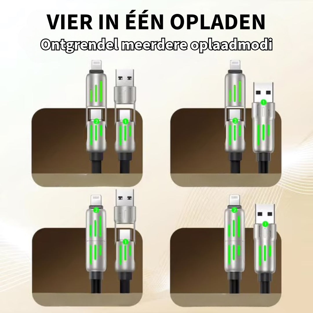 4-in-1 Oplaadkabel