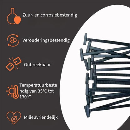 Universele Nylon Kabelbindersluiting