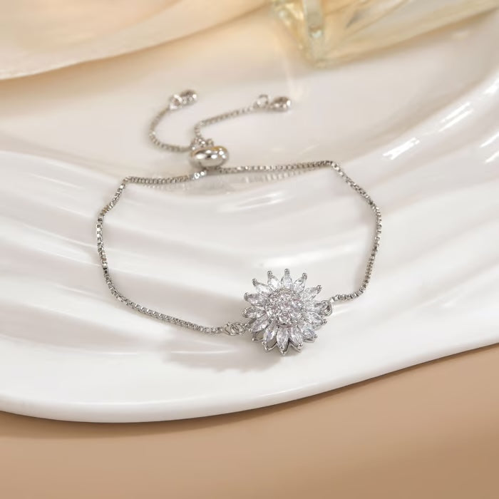 Luxe Zonnebloem Armband