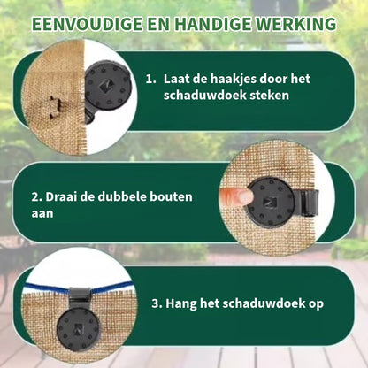 Doekvergrendel Clip
