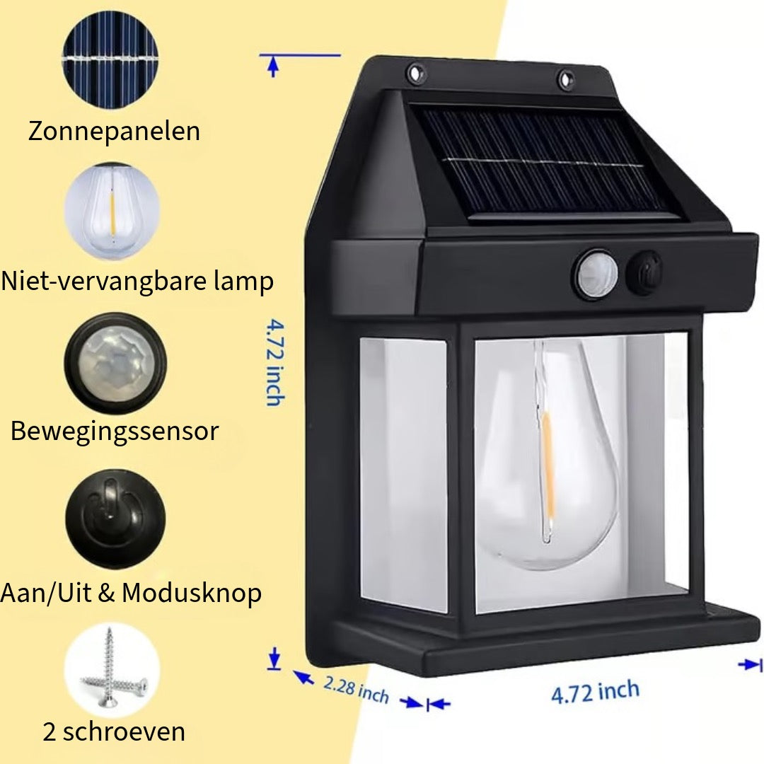 Buitenlamp op Zonne-energie