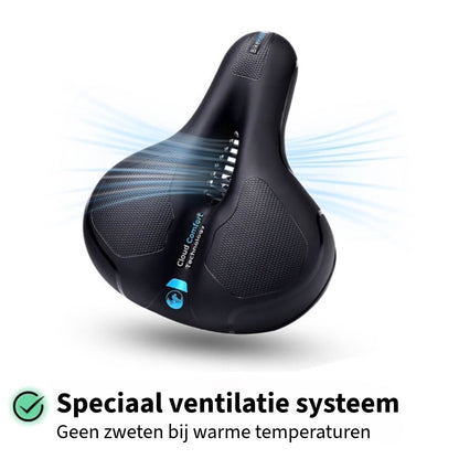 Comfortabel Fietszadel