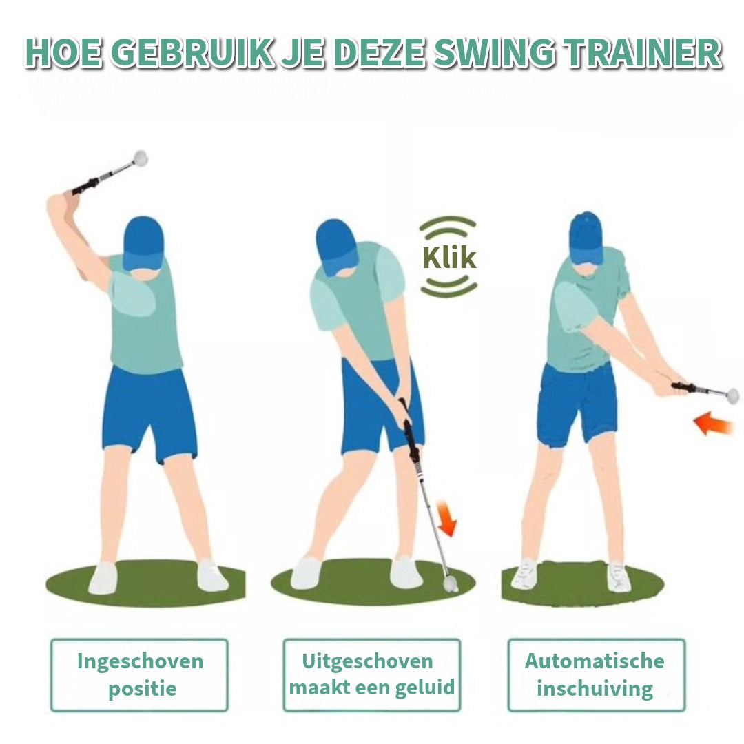 Telescopische Club, Uitschuifbare Golf Trainingshulp