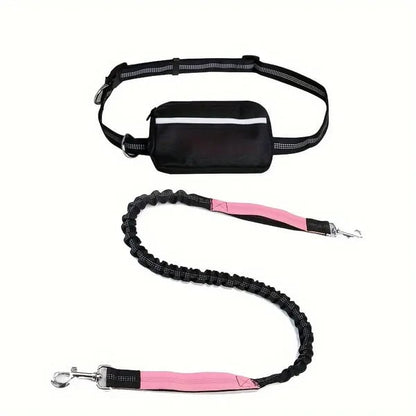 Handsfree Hondenriem met Handige Opbergzak