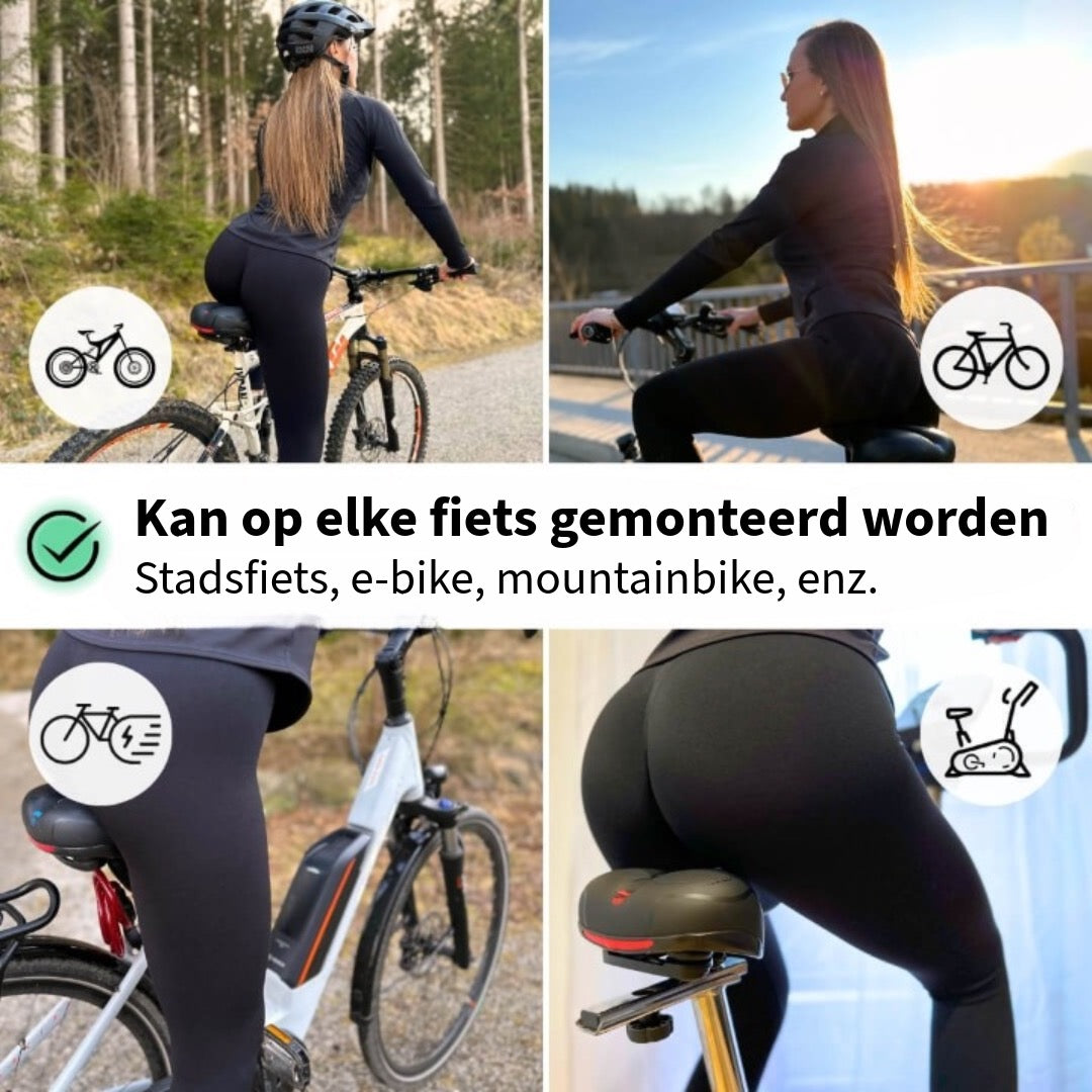 Comfortabel Fietszadel