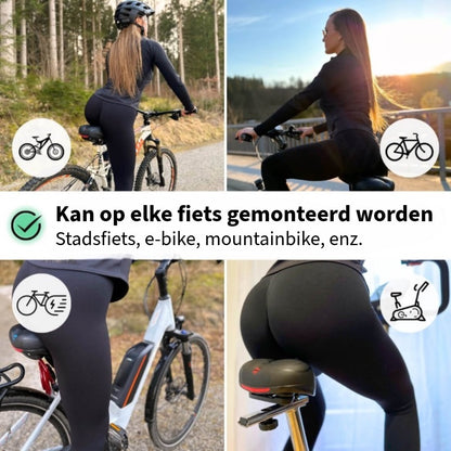 Comfortabel Fietszadel
