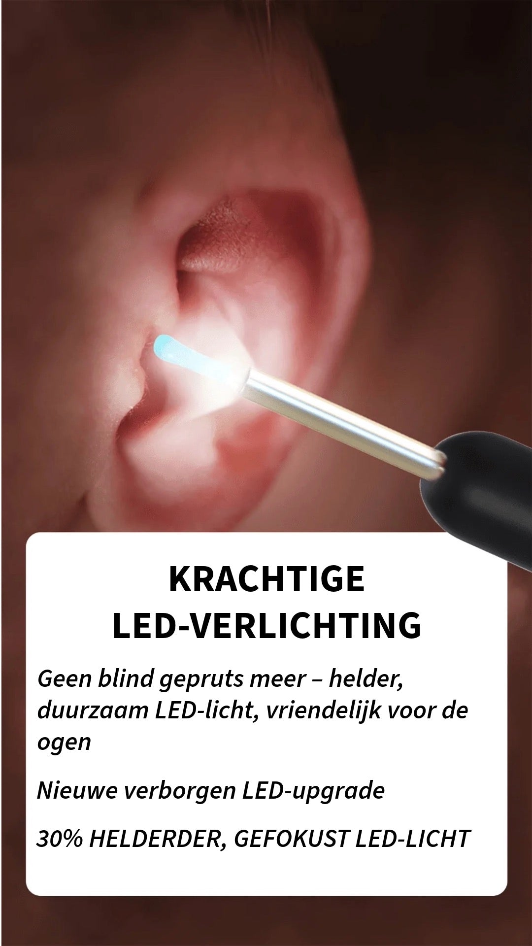 Professionele Oorsmeerverwijderaar met Camera