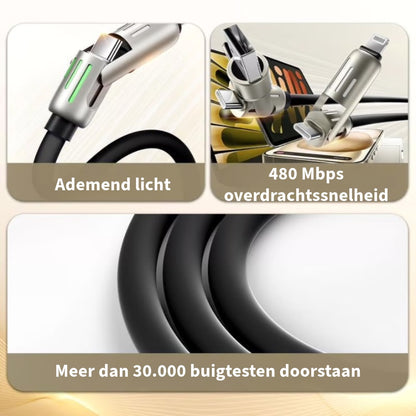 4-in-1 Oplaadkabel