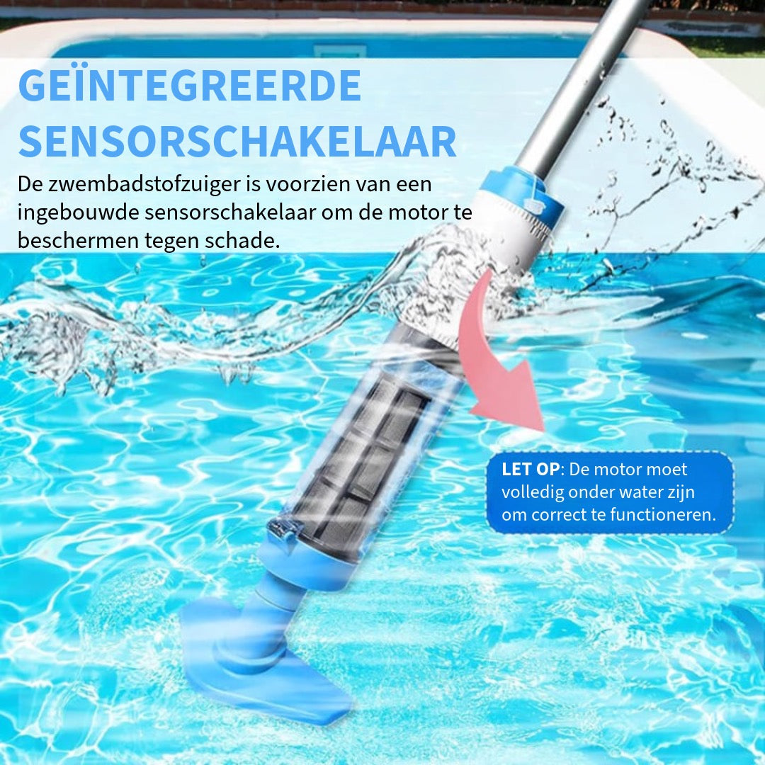 3-in-1 Draadloze Zwembadstofzuiger