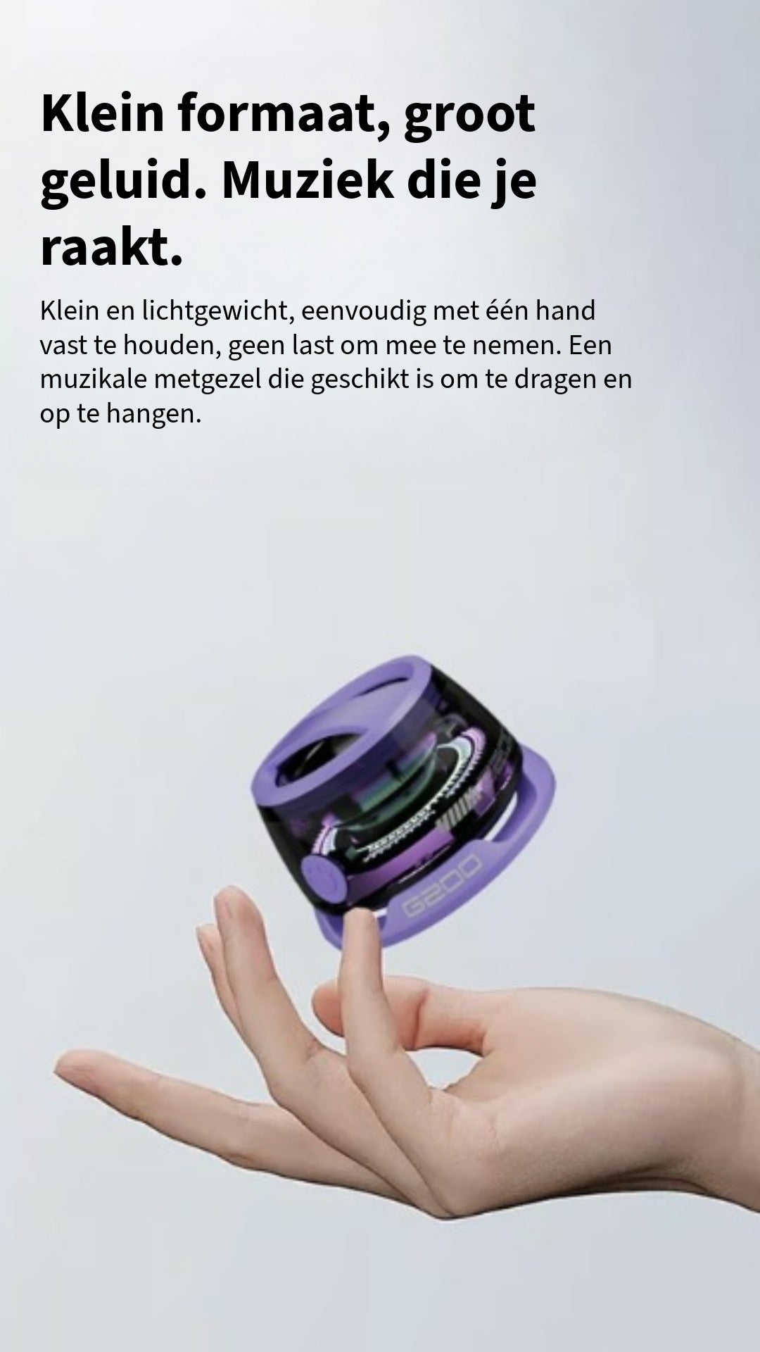 Draadloze Draagbare Magnetische Speaker