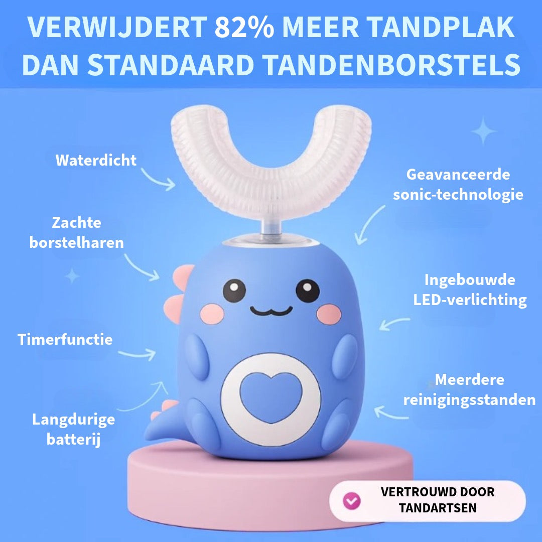 U-Vormige 360º Ultrasone Tandenborstel