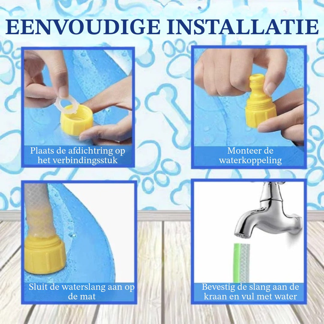 Honden Sprinklerbad 100 x 100cm