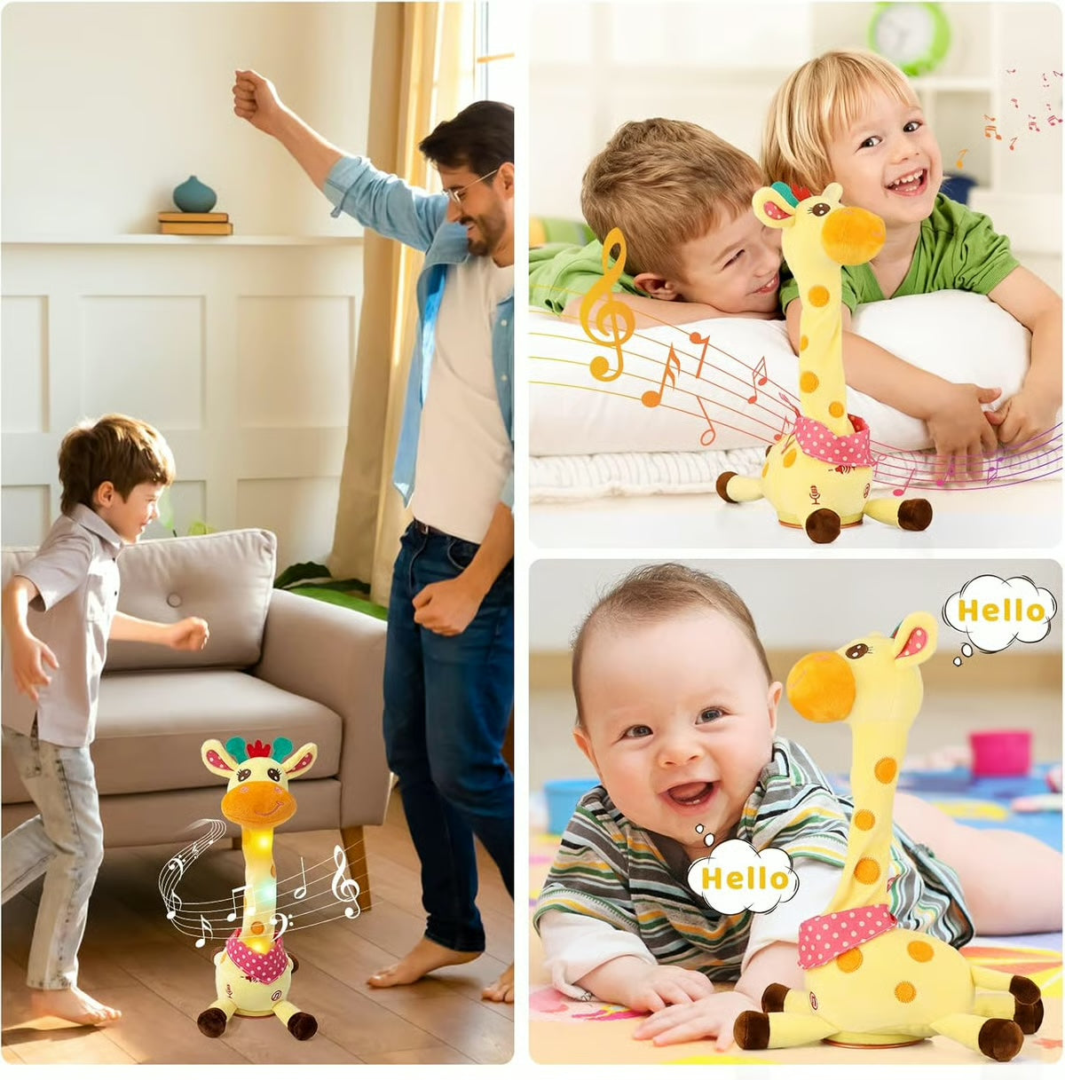 Dansende & Pratende Giraffe