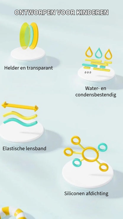 HD Anti-Aandampende Zwembril