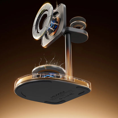 Hoops 3-in-1 Draadloos Oplaadstation