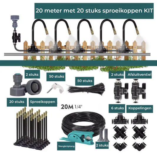 Professionele Irrigatieset