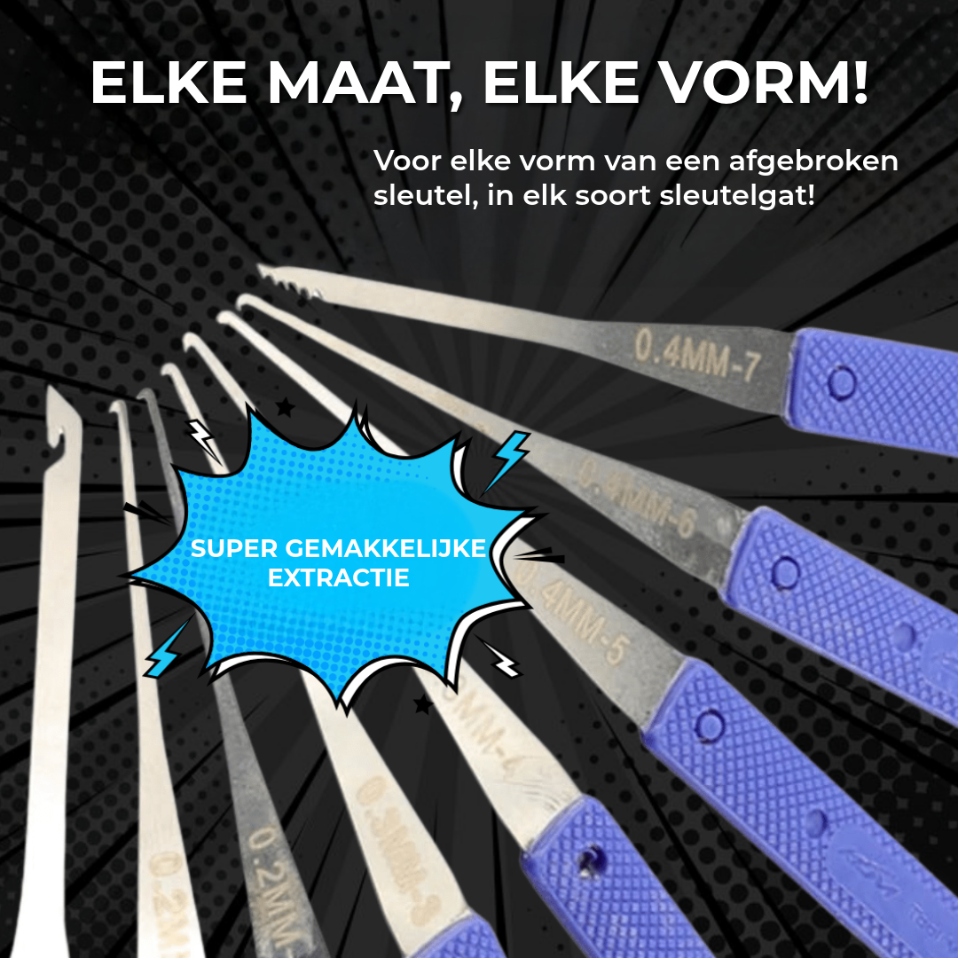 12-Delige Sleutelverwijderaar Set