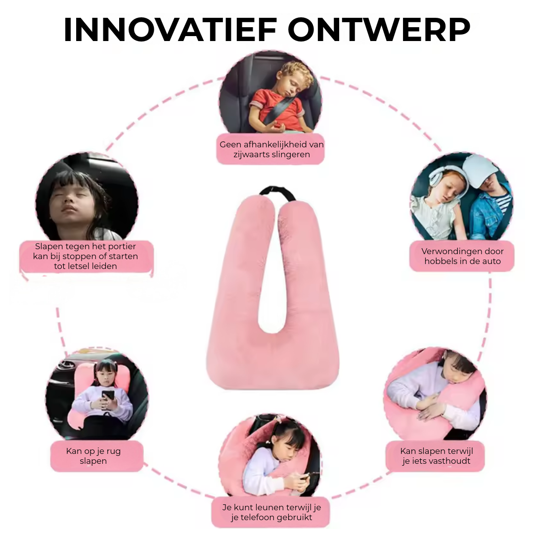 Comfortabel Reiskussen voor Kinderen