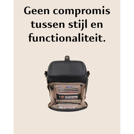 Multifunctionele Lederen tas