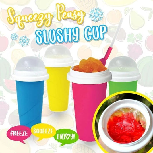 Squeezy Peasy Slushy Beker